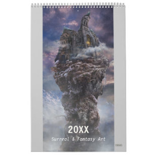 Calendrier 20XX Digital Surreal & Imaginaire Art