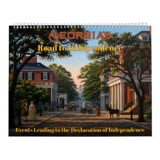 Calendrier 250th Anniversary - State of Georgia Calendar