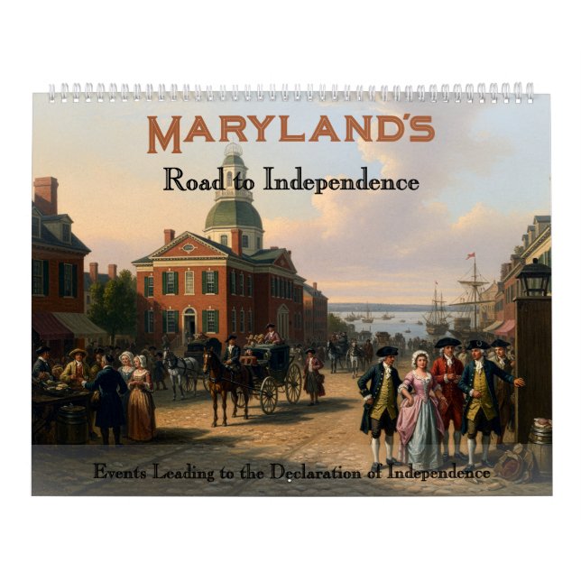 Calendrier 250th Anniversary - State of Maryland Calendar (Protection)