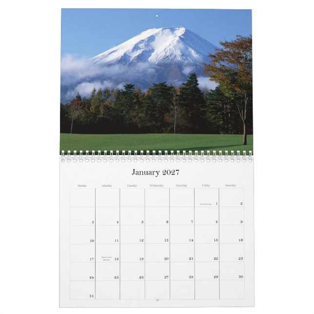 Calendrier 2 de montagne (Jan 2027)