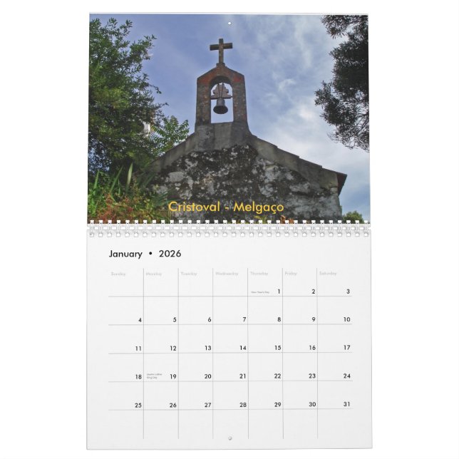 Calendrier 2 du Portugal 2010 (Jan 2026)