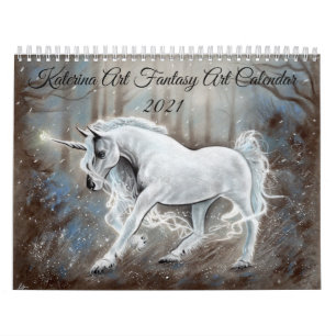Calendrier 2 pages MediumCalendar, blanc