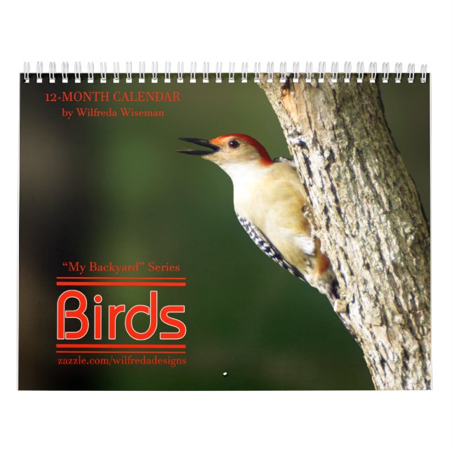 Calendrier 2ème d'oiseaux de jardin en série (Protection)