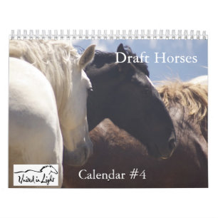 Calendrier #4 de chevaux de trait