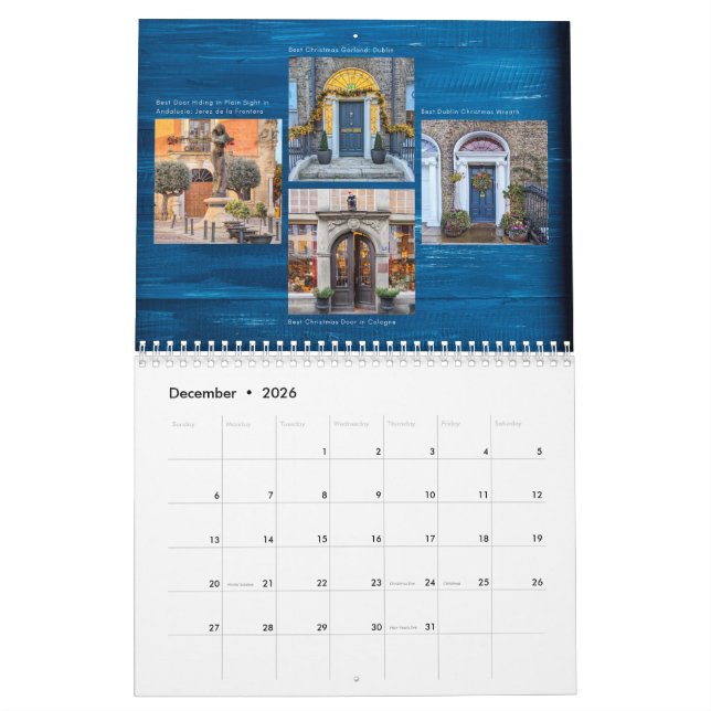 Calendrier 52 Doors of the World: 2026 Fan Faves Calendar  (Dec 2026)