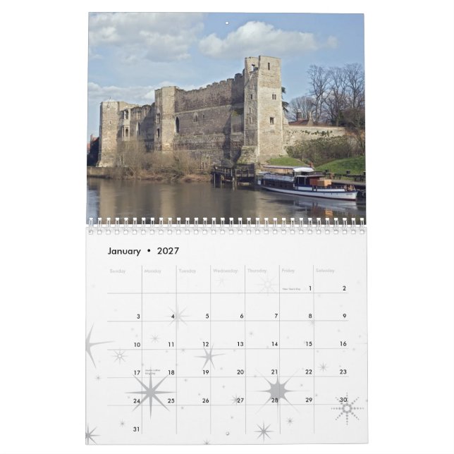Calendrier 5 de château (Jan 2027)