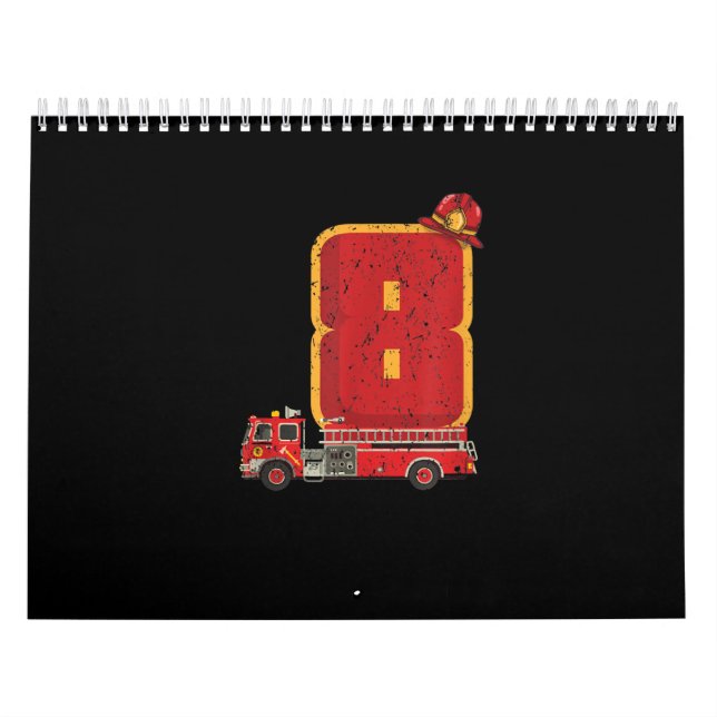 Calendrier 8 Anniversaire Cadeaux Garçon Pompier (Protection)