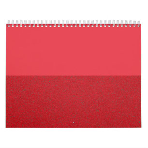 Calendrier à double texture Tomate rouge mur - Per