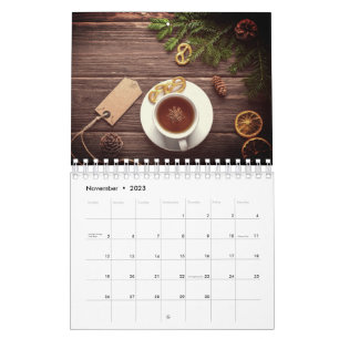 Calendrier A simple life calendar, rustic and simple calendar