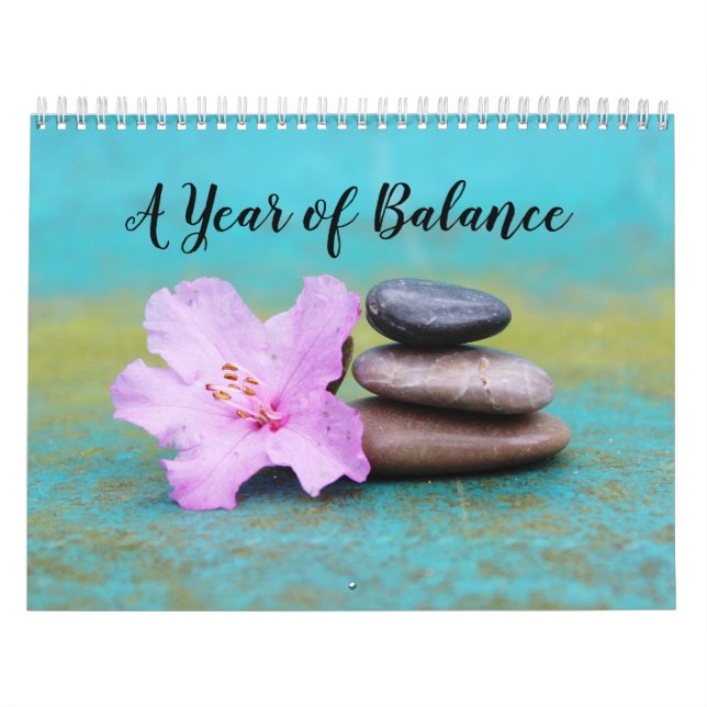 Calendrier A year of balance meditation for a new year calend (Protection)