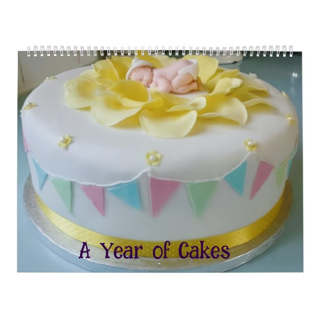 Calendrier A Year of Cakes  (Protection)