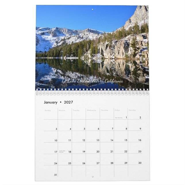 Calendrier A Year of Natural Wonder  (Jan 2027)
