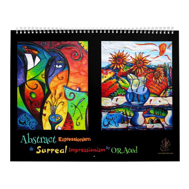 Calendrier AbStacT & Surreal Art par ORAced (Protection)