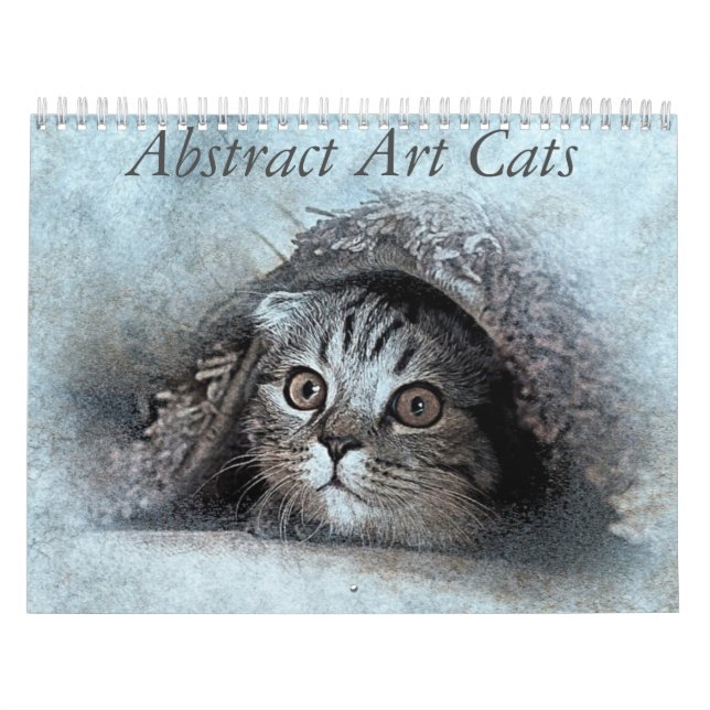 Calendrier Abstract Art Cat (Protection)