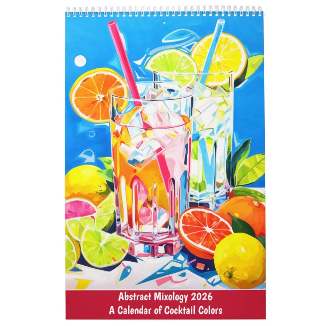 Calendrier Abstract Mixology 2026 – A Calendar of Cocktail Co (Protection)