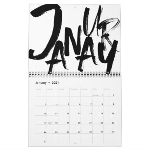 Calendrier Abstrait