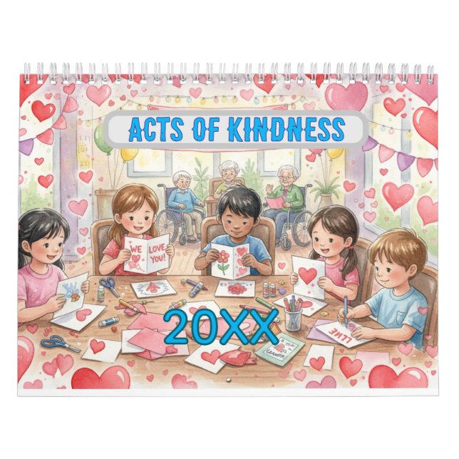 Calendrier Acts of Kindness childhood Memories Calendar (Protection)