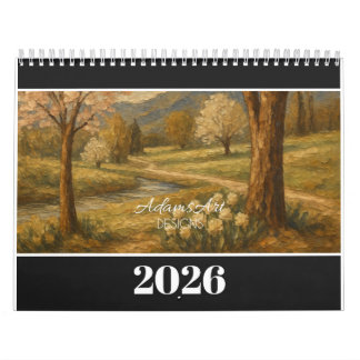 Calendrier AdamsArt 2026 Campagne d'automne