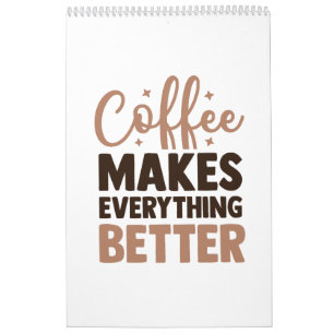 Calendrier Adressé au café