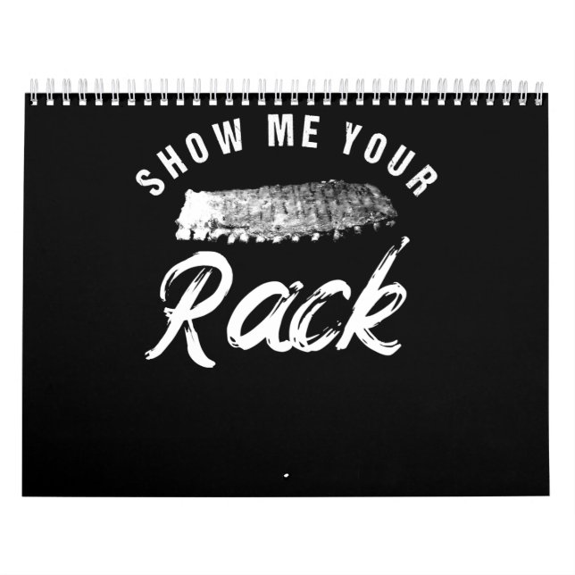 Calendrier Afficher Votre Rack | Amour Fumé BBQ Ribs (Protection)