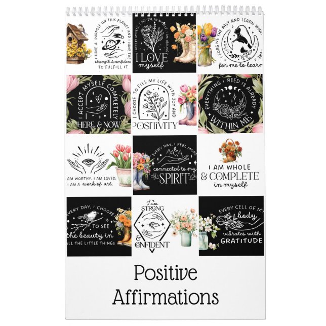 Calendrier Affirmations positives (Protection)