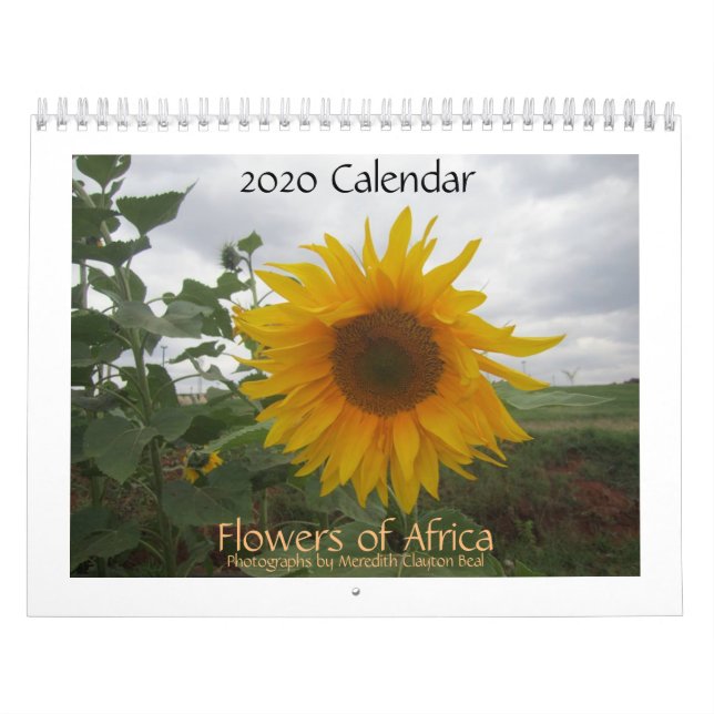 Calendrier africain des fleurs (Protection)