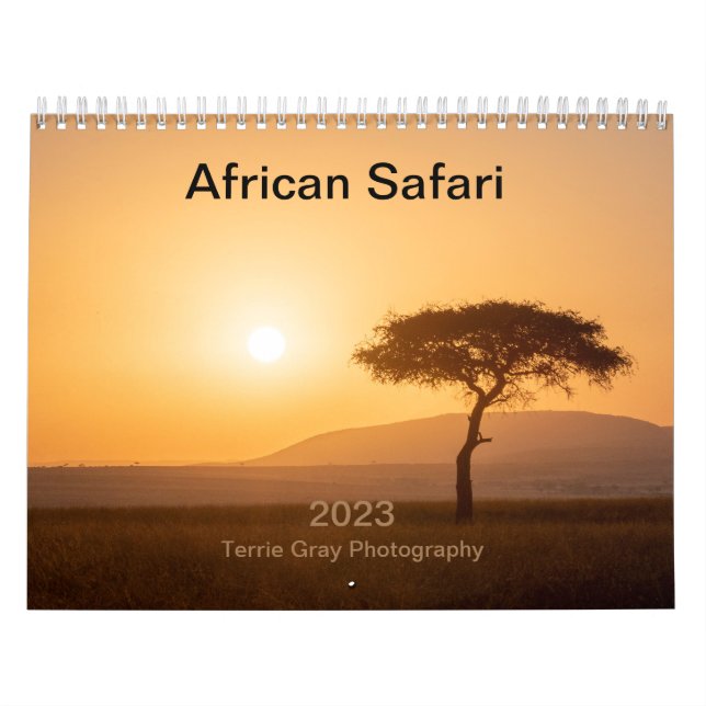 Calendrier Africain Safari 2023 (Protection)