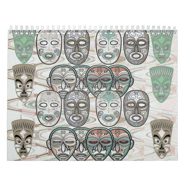 Calendrier African Masks (Protection)