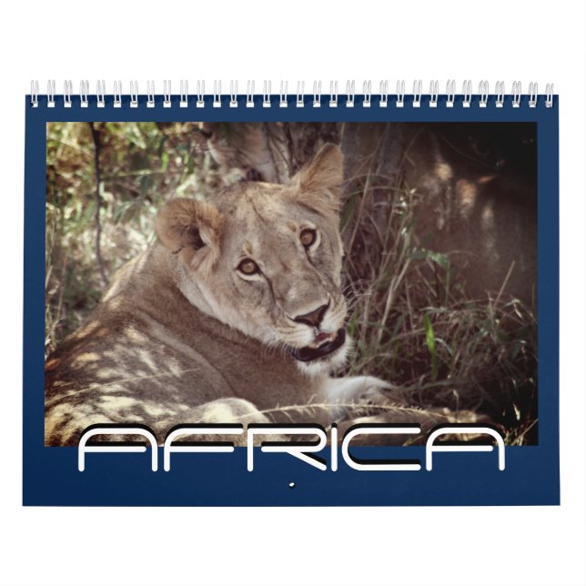 Calendrier afrique 2026 15 mois (Protection)