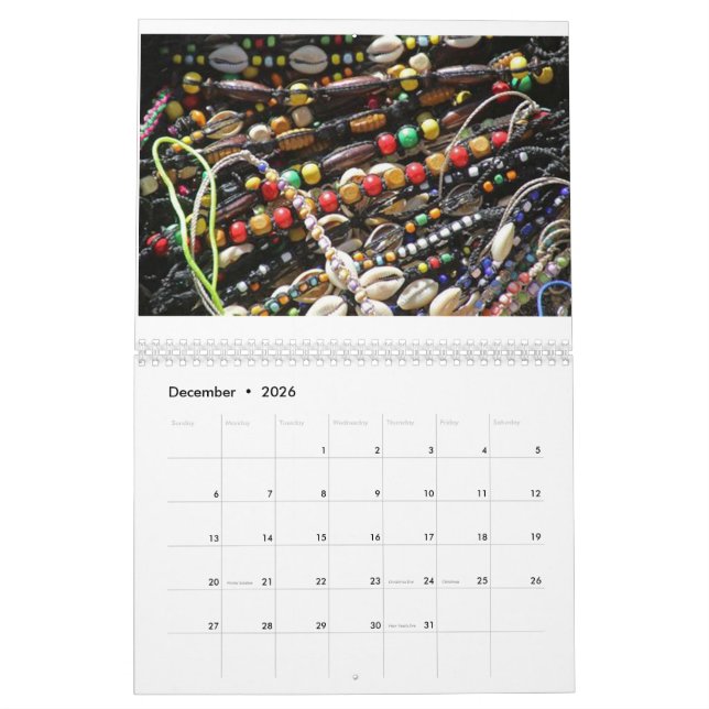Calendrier Afrique Art Colander Avec De Belles Photos (Dec 2026)