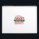 Calendrier Agréable Avec Une Indice De Mal<br><div class="desc">Nice With A Hint Of Naughty. Happy New Year Gift. Winter Marry Christmas Sweet Souvenir Xmas Love Creative Present. Il y a une nouvelle année X-mas Good Mood.</div>