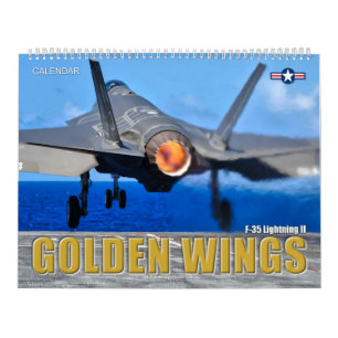 Calendrier AILES D'OR F-35B/C Éclair II
