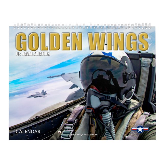 Calendrier AILES D'OR - US Naval Aviation (Protection)