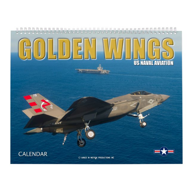 Calendrier AILES D'OR - US Naval Aviation (Protection)