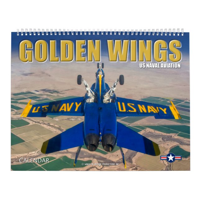 Calendrier AILES D'OR - US Naval Aviation (Protection)