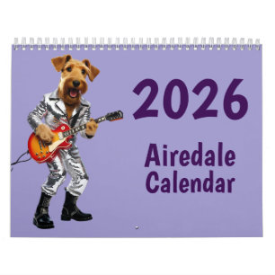 Calendrier Airedale