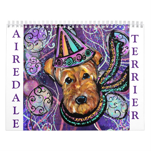 Calendrier Airedale Terrier  (Protection)