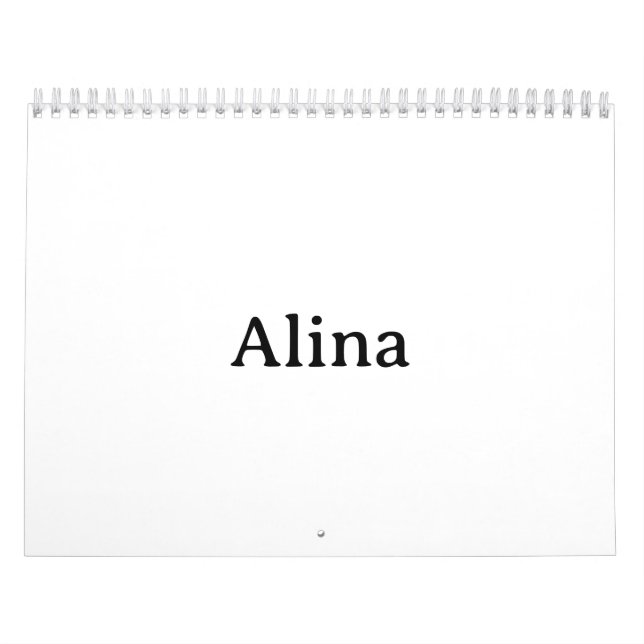 Calendrier ajouter son propre design 8,5" x 11" 2 pages Moyen (Protection)