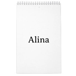 Calendrier ajouter votre propre conception 11" x 7" page simp