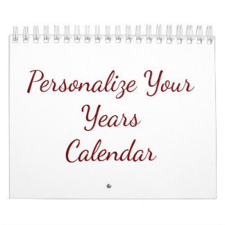 Calendrier Ajoutez Votre Propre Création Deux Pages Petit per
