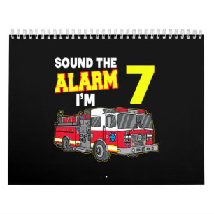 Calendrier Alarme Son Enfants Im 7 Enfants Pompier Camion Pom