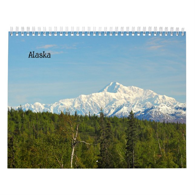 Calendrier Alaska Calendar for 2026 (Protection)