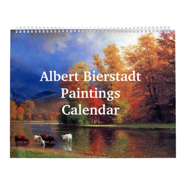 Calendrier Albert Bierstadt (Protection)