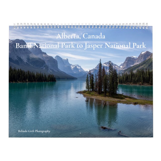 Calendrier Alberta, Canada - Parc national Banff-Jasper (Protection)