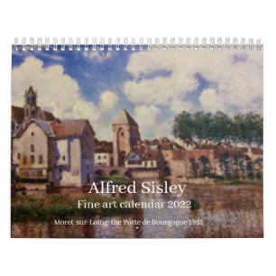 Calendrier Alfred Sisley - Fine Art Calendar for 2022