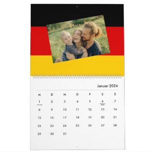 Calendrier Allemagne   Ajoutez votre photo drapeau allemand 2