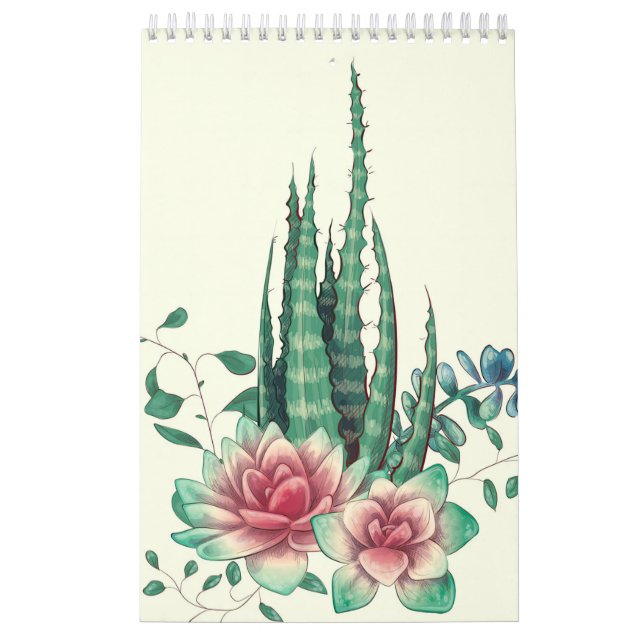 Calendrier Aloe Vera Sur Les Fleurs (Protection)