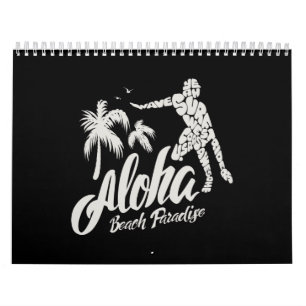 Calendrier aloha beach paradis