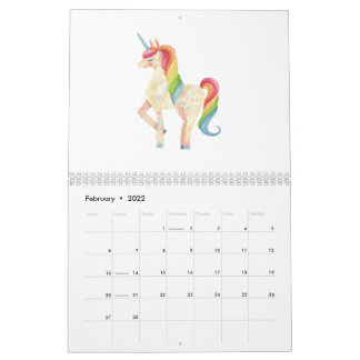 Calendrier Amant de licorne
