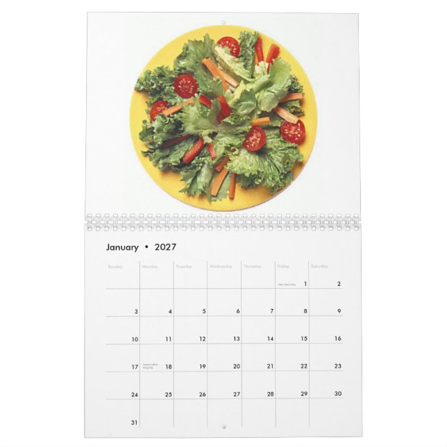 Calendrier Amants végétaux (Jan 2027)
